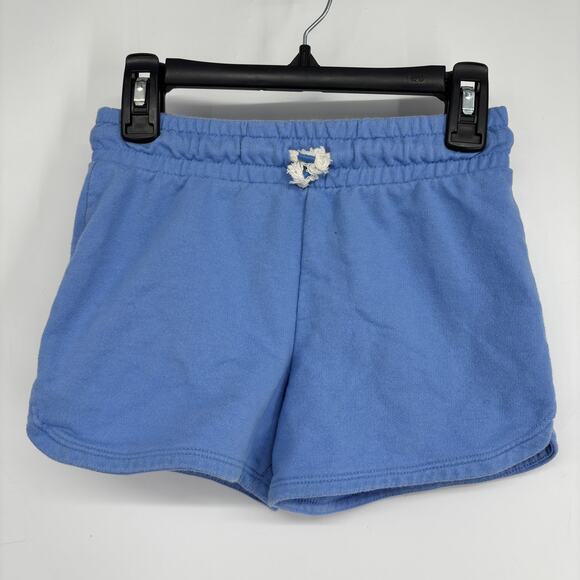 Cat & Jack Girl's Mid Rise Pull On Knit Lounge Shorts Blue Size M (7/8) NWT - Picture 1 of 4